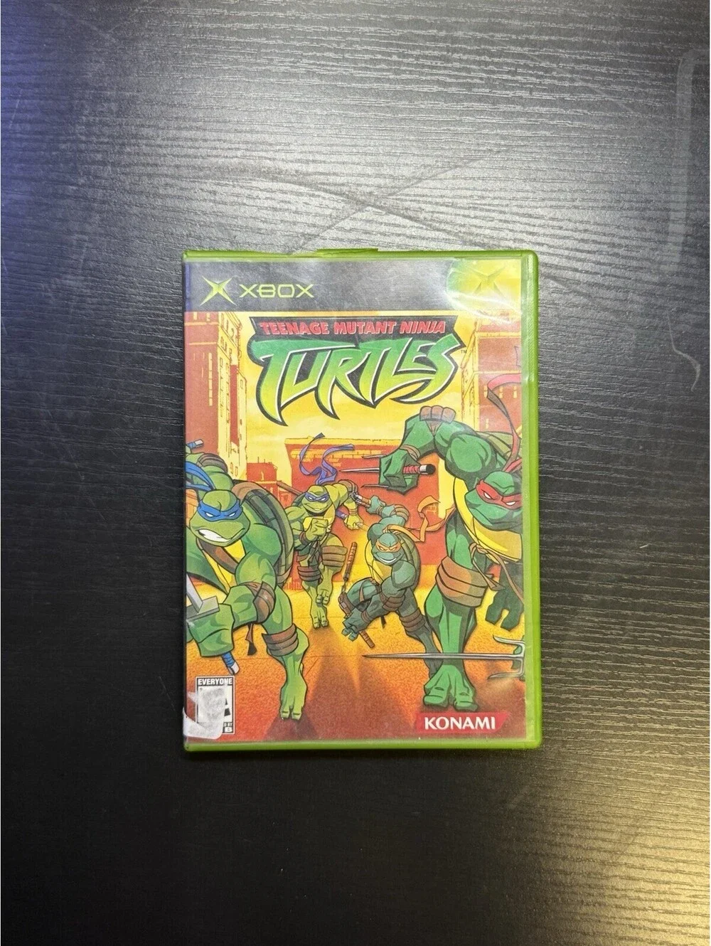 Teenage Mutant Ninja Turtles Original Xbox Game Disc & Case Konami TMNT